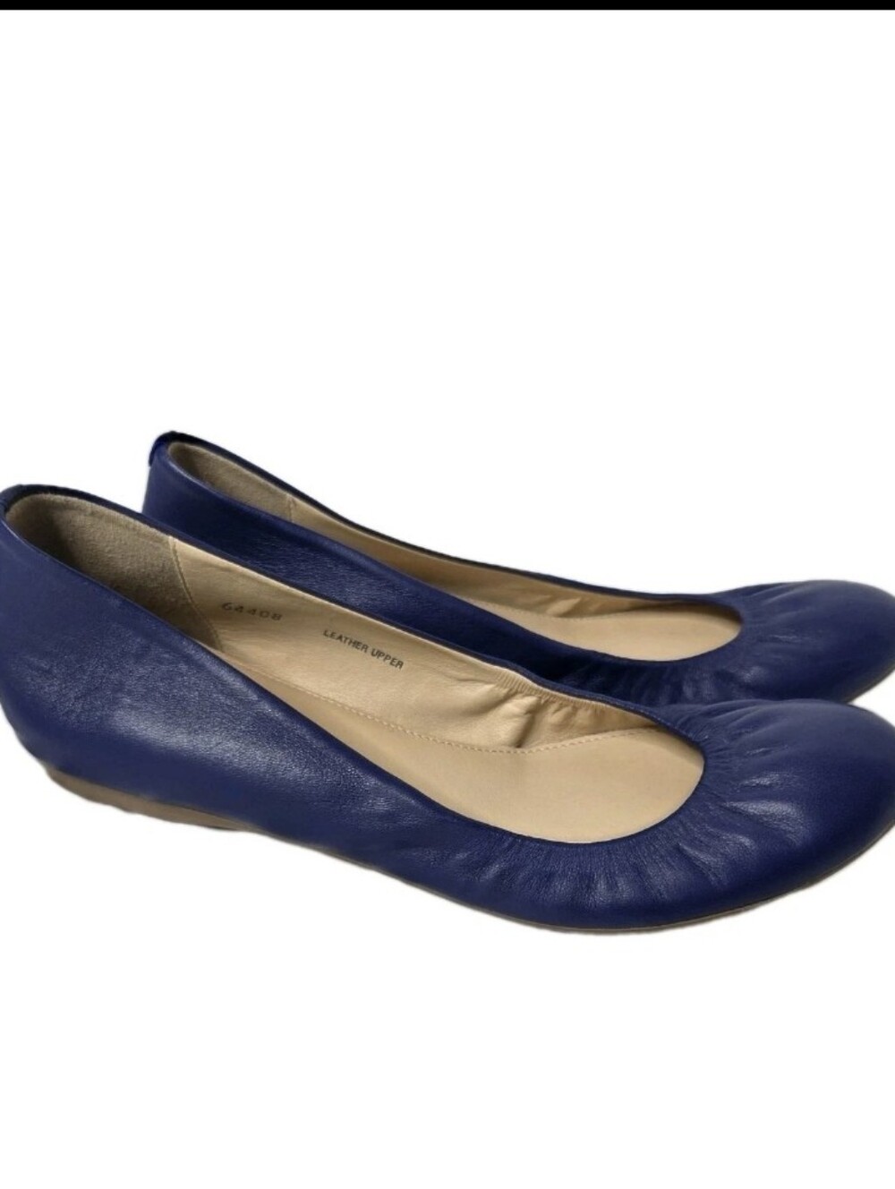 J.Crew Women's Size 7 CeCe Ballet Flats Leather Royal Blue